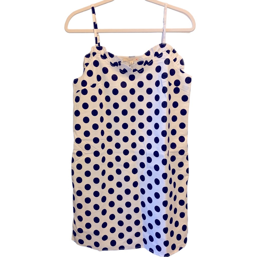 Rockabilly Retro Polka Dot Dress | Le Lis | White & Black | 50’s 60’s Style